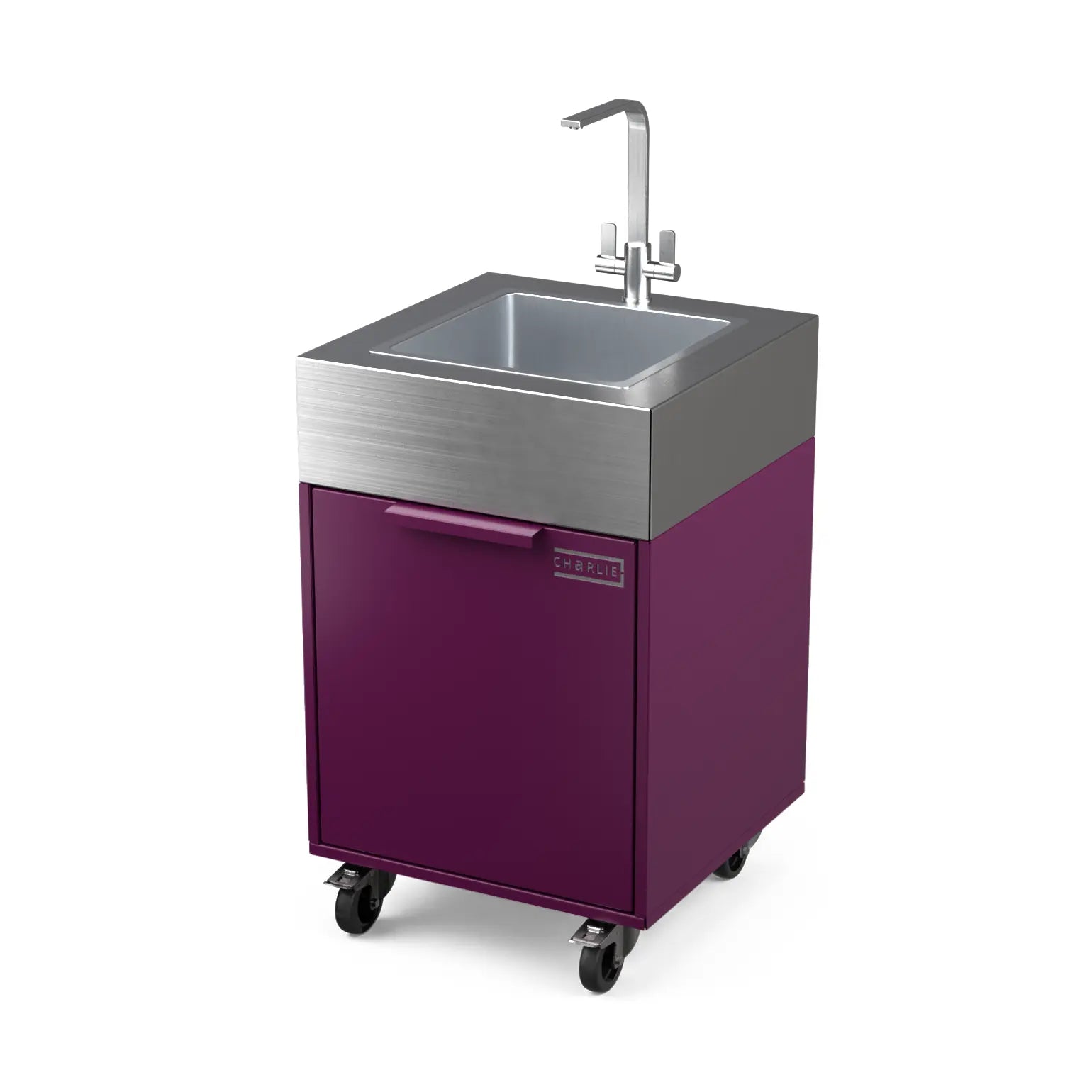 charlie-oven-sp-lenschrank-edelstahl-saffron-mit-schublade image 4