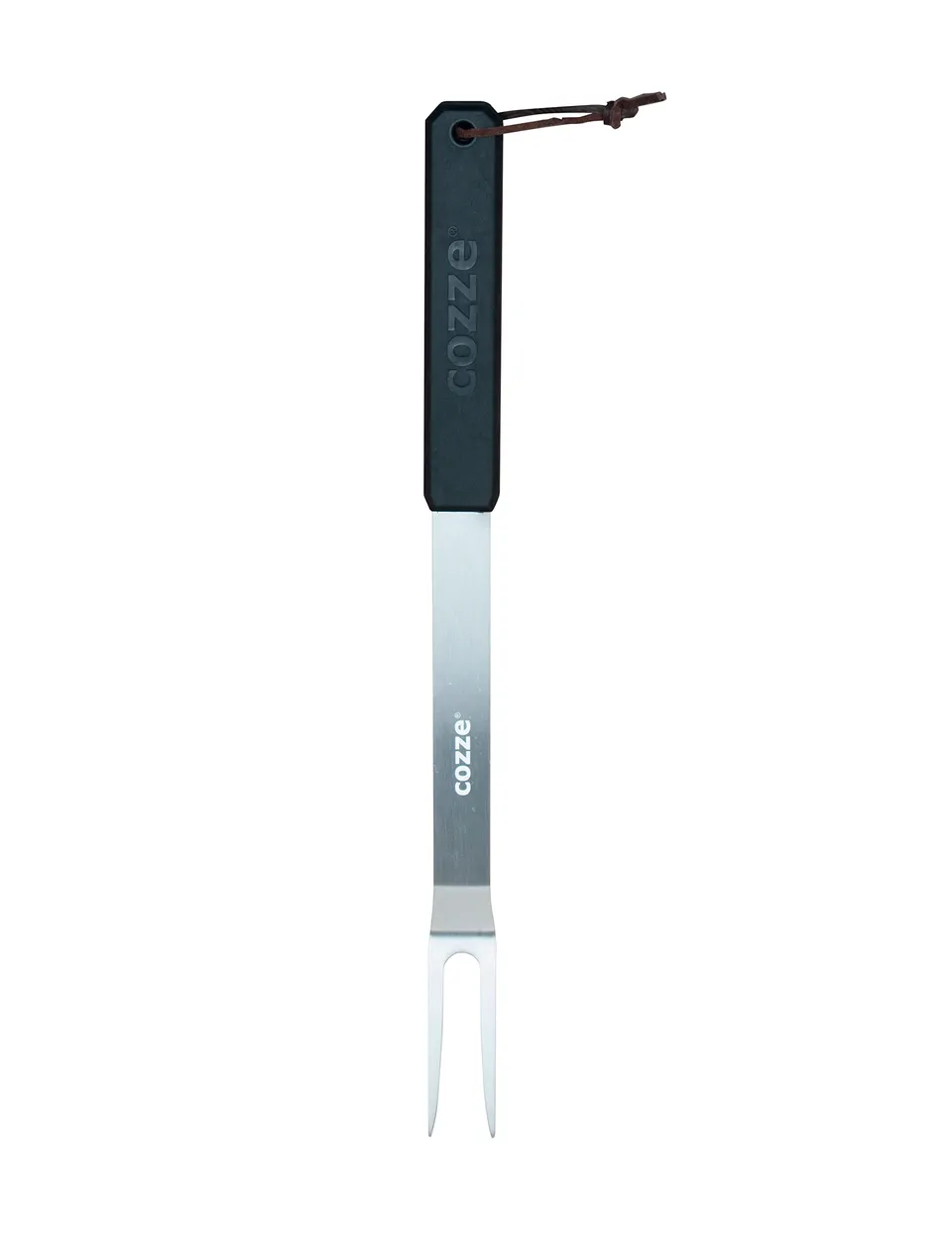 cozze-grillgabel-450-mm-edelstahl-mit-pp-griff-schwarz image 1