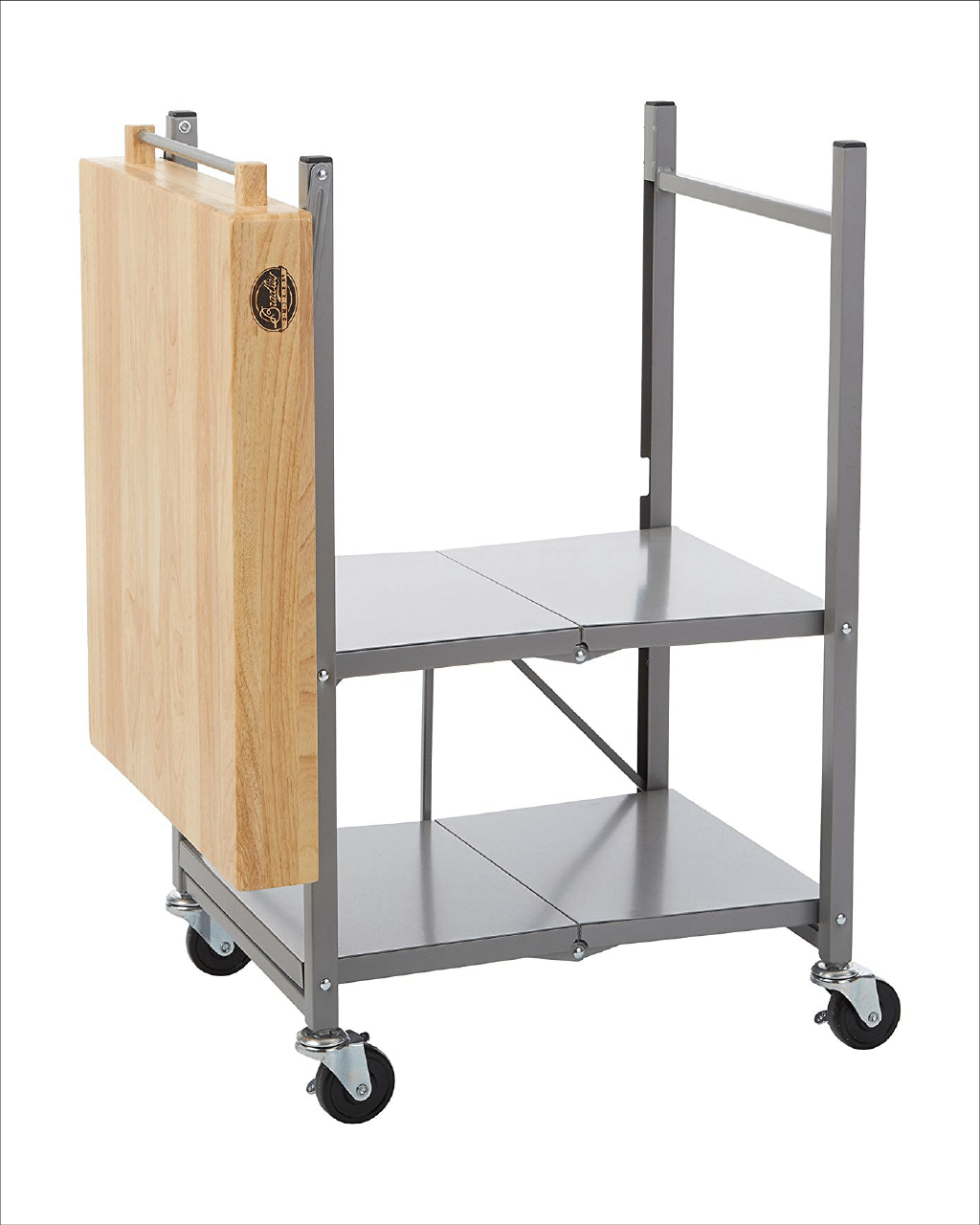 bradley-smoker-k-chenwagen-klappbar-holzplatte-grau image 4