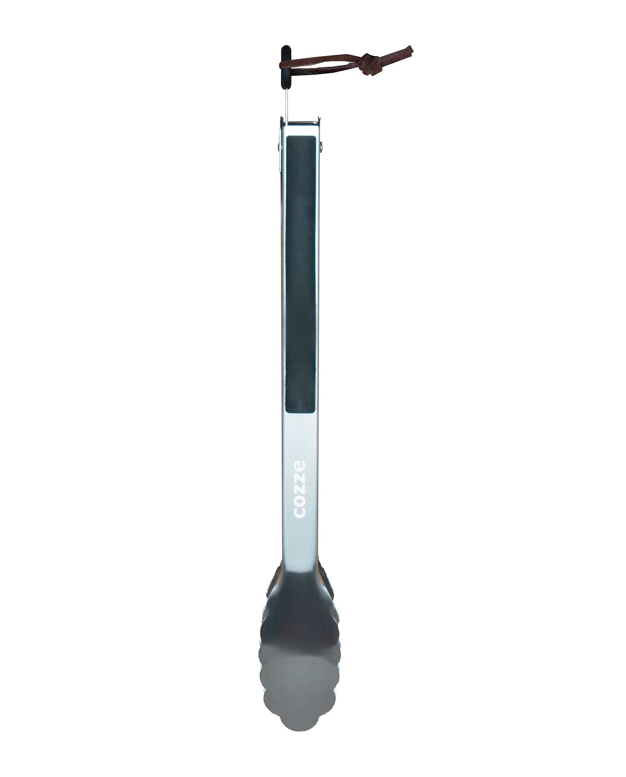 cozze-grillzange-40-cm-edelstahl-bbq-zange-schwarz image 2